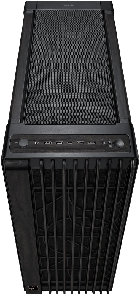 ASUS ProArt PA602 Wood Edition Midi Tower Juodas