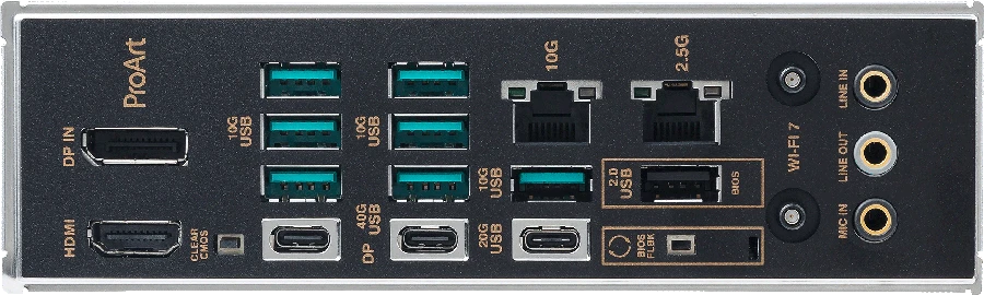 Pagrindinė plokštė Asus PROART X870E-CREATOR WIFI