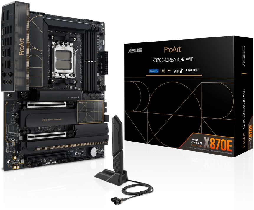 Pagrindinė plokštė Asus PROART X870E-CREATOR WIFI