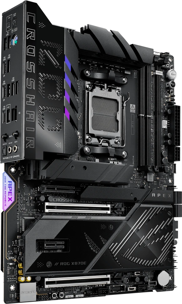 Pagrindinė plokštė ASUS ROG CROSSHAIR X870E APEX AMD X870E Socket AM5 ATX