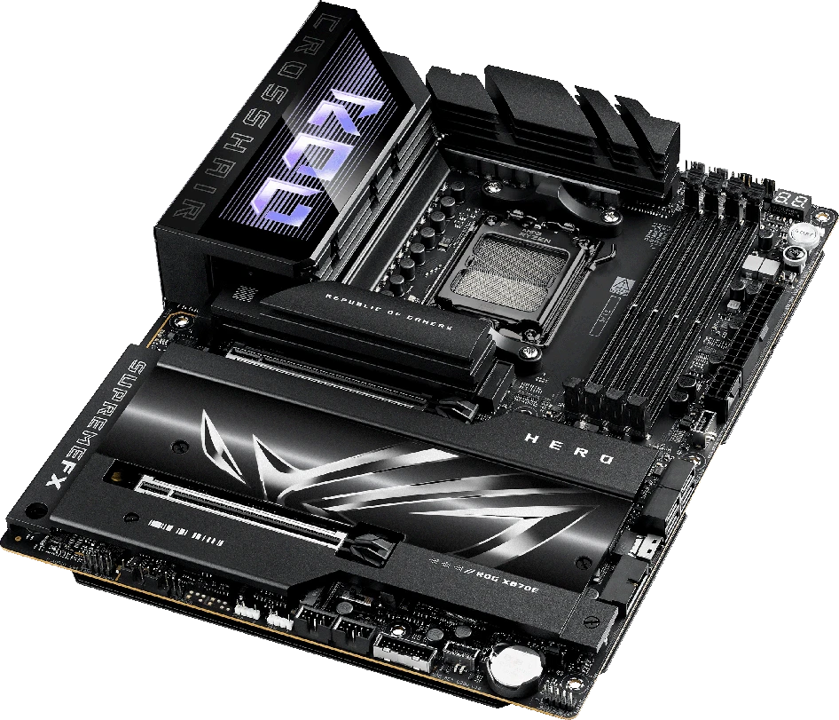 Pagrindinė plokštė Asus ROG CROSSHAIR X870E HERO