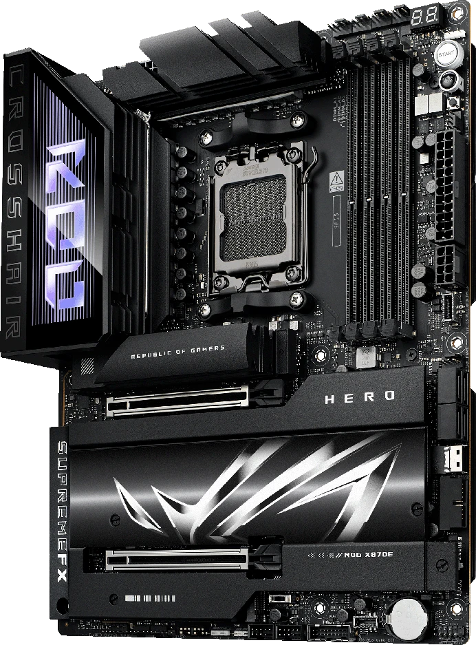 Pagrindinė plokštė Asus ROG CROSSHAIR X870E HERO