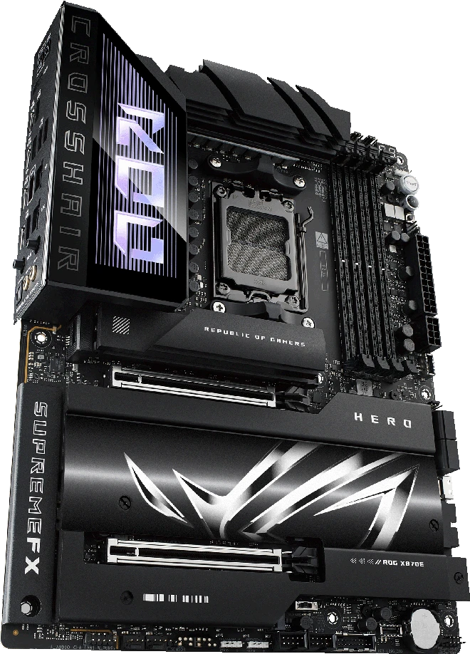 Pagrindinė plokštė Asus ROG CROSSHAIR X870E HERO