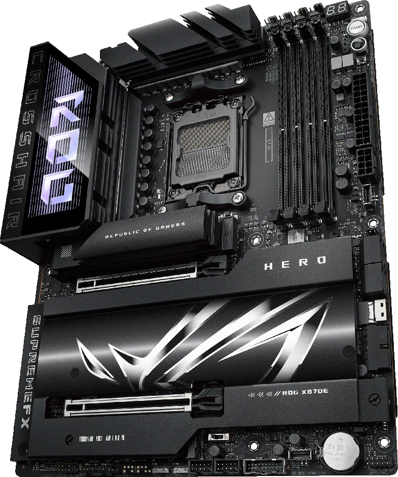 Pagrindinė plokštė Asus ROG CROSSHAIR X870E HERO