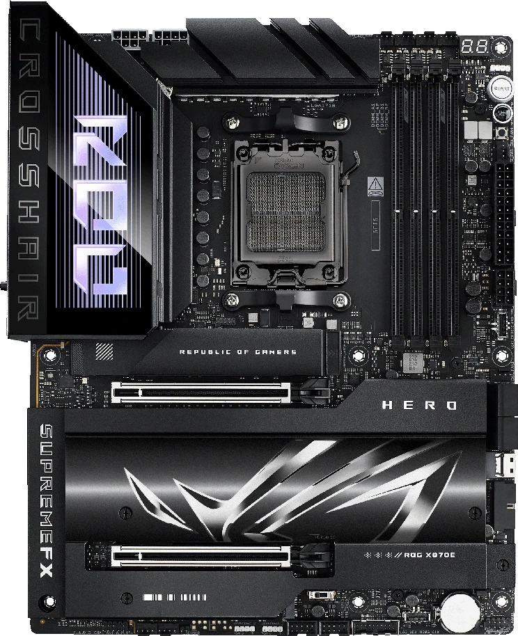 Pagrindinė plokštė Asus ROG CROSSHAIR X870E HERO