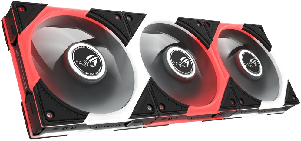 Asus ROG EURUX GR120 ventiliatorius ARGB reverse Juodas 3 vnt. (90DA00K0-B09020)