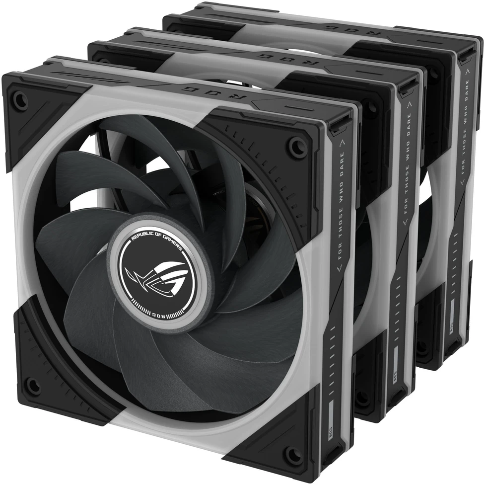 Asus ROG EURUX GR120 ventiliatorius ARGB reverse Juodas 3 vnt. (90DA00K0-B09020)