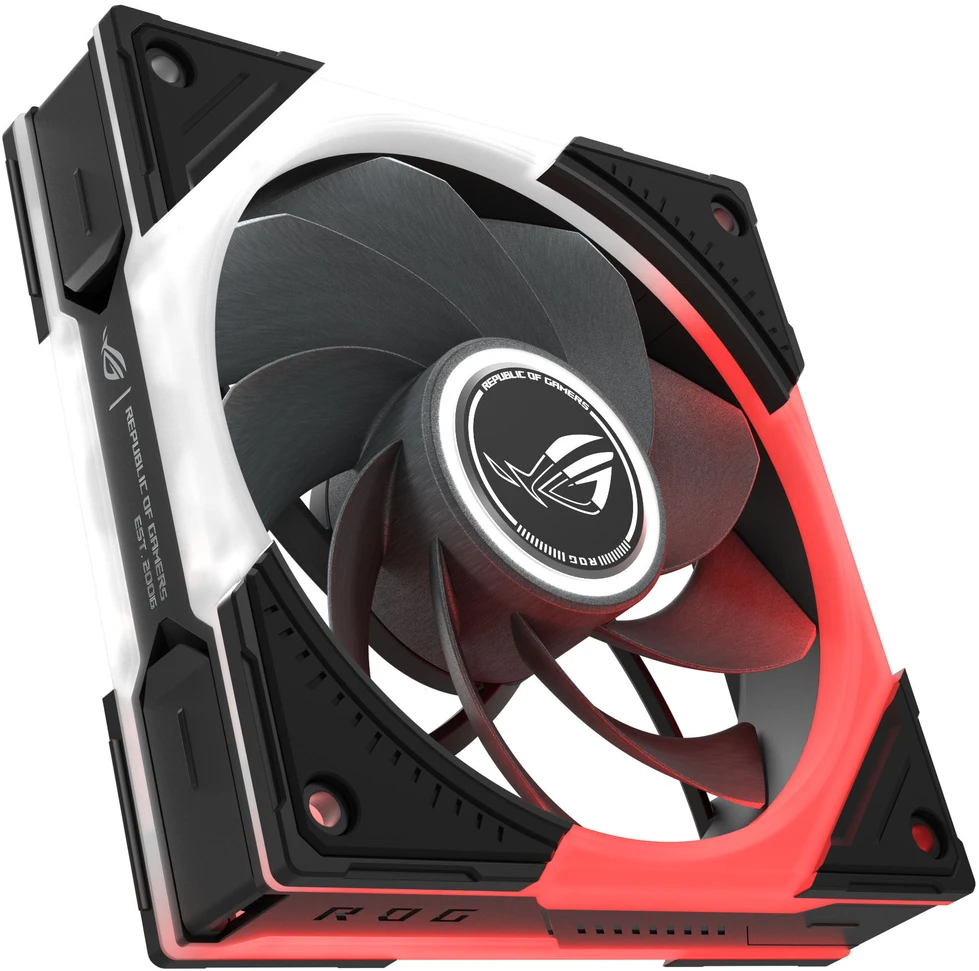 Asus ROG EURUX GR120 ventiliatorius ARGB reverse Juodas 3 vnt. (90DA00K0-B09020)