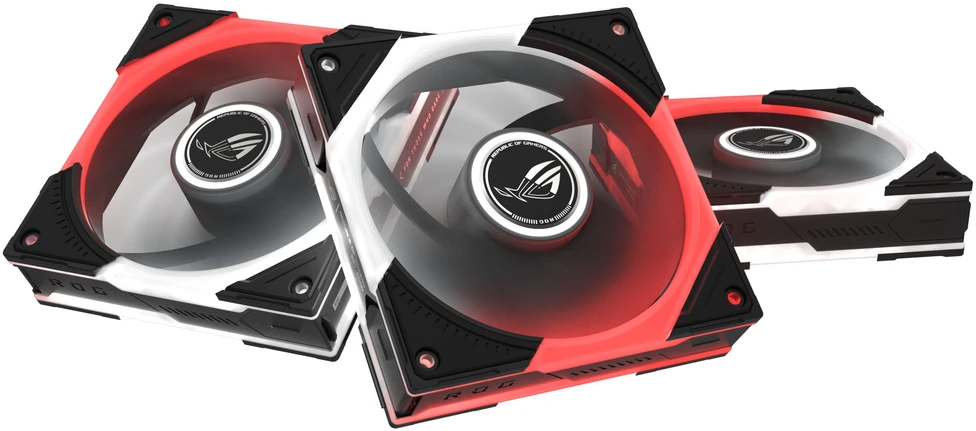 Asus ROG EURUX GR120 ventiliatorius ARGB reverse Juodas 3 vnt. (90DA00K0-B09020)