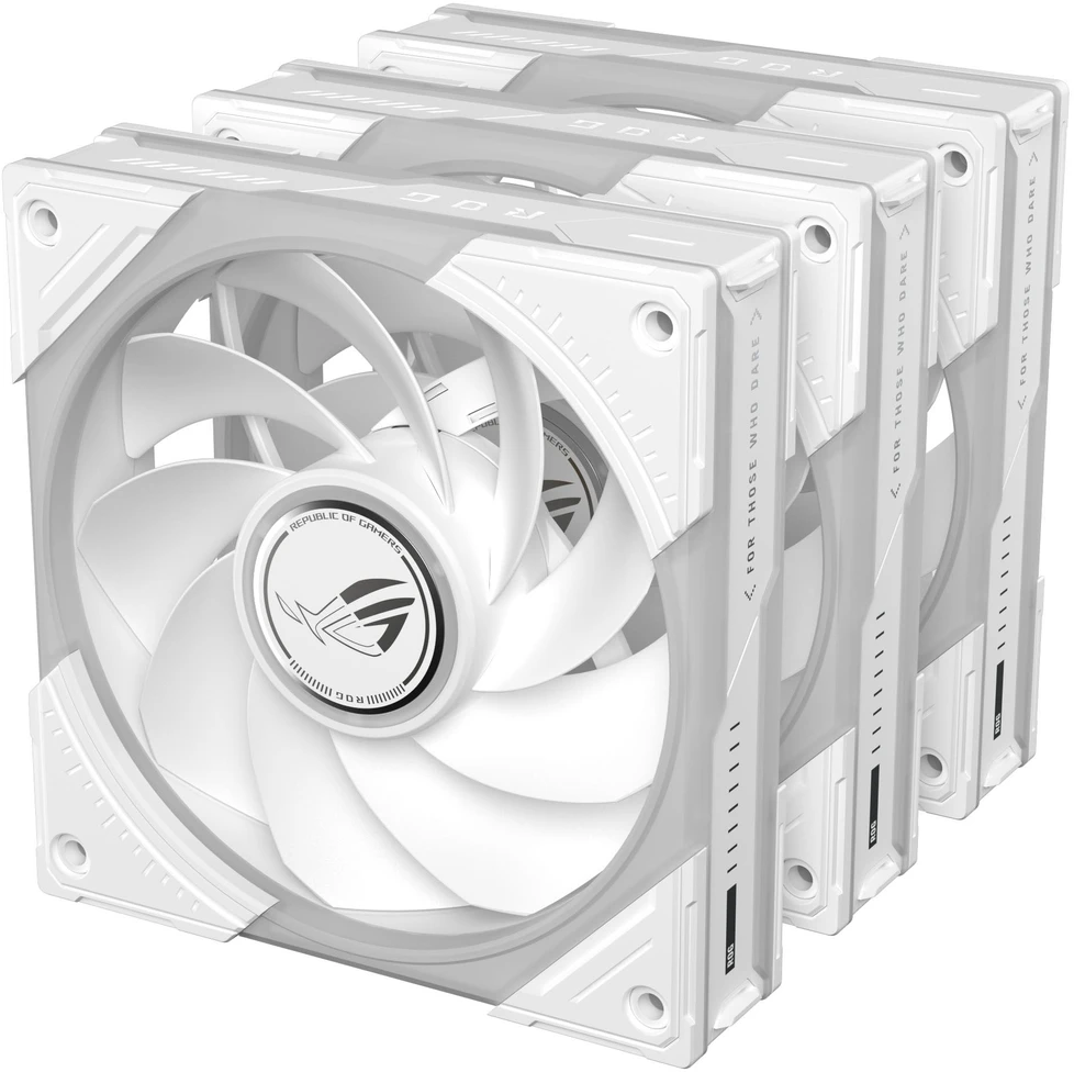 Wentiliatorius Asus ROG EURUX GR120 FAN ARGB REVERSE Baltas 3IN1 (90DA00K3-B09020)