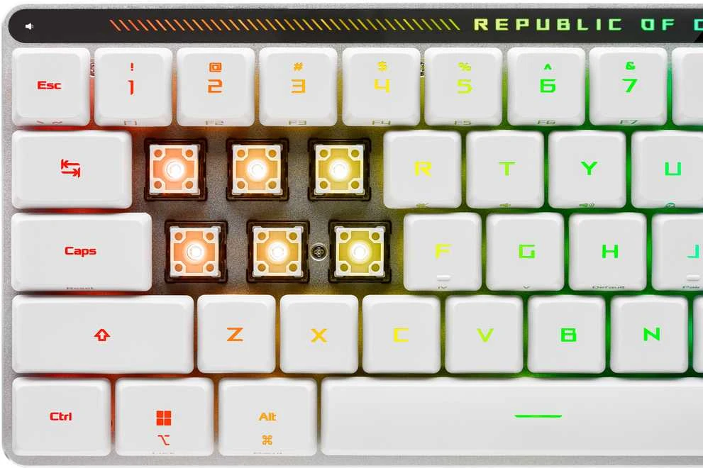 Klaviatūra ASUS ROG Falchion RX Low Profile