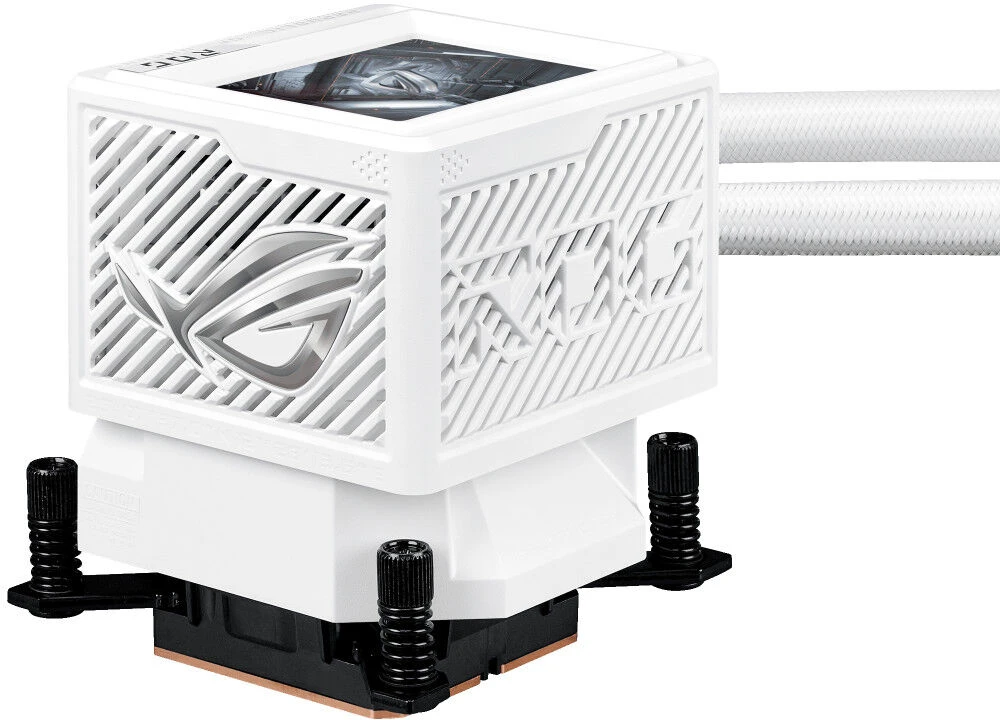 ASUS ROG RYUJIN III 360 ARGB EXTREME WHT Procesorius Viskas viename skysčių aušintuvas 12 cm Baltas 1 vnt.
