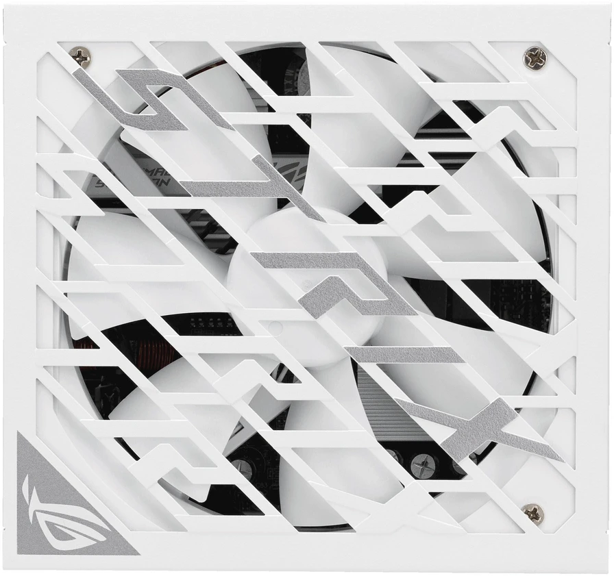 ASUS ROG Strix 1000W Platinum, 80 PLUS Platinum maitinimo blokas, modulinis, PCIe 5.1 – 1000 vatų, baltas