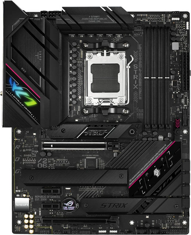 Pagrindinė plokštė ASUS AMD B650/SAM5/ATX/Memory DDR5/Atminties lizdai 4/2xPCI-Express 4.0 1x/1xPCI-Express 4.0 16x/1xPCI-Express 5.0 16x/3xM.2/1xHDMI/1xDisplayPort/4xUSB 2.0/6xUSB 3.2/2xUSB-C/1xRJ45/5xAudio port