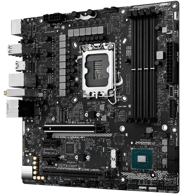 Pagrindinė plokštė ASUS ROG STRIX B760-G GAMING WIFI