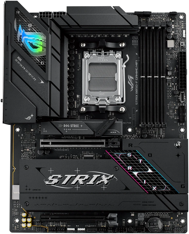 Pagrindinė plokštė ASUS ROG STRIX B850-F GAMING WIFI