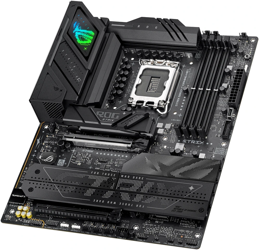 Pagrindinė plokštė ASUS ROG STRIX B860-F GAMING WIFI