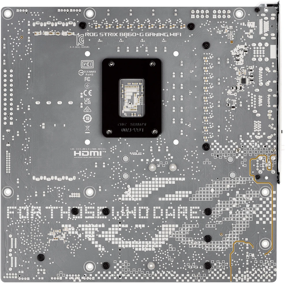 Pagrindinė plokštė ASUS ROG STRIX B860-G GAMING WIFI