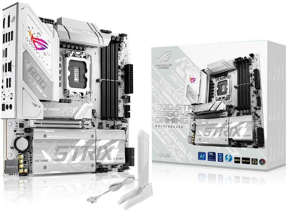 Pagrindinė plokštė ASUS ROG STRIX B860-G GAMING WIFI
