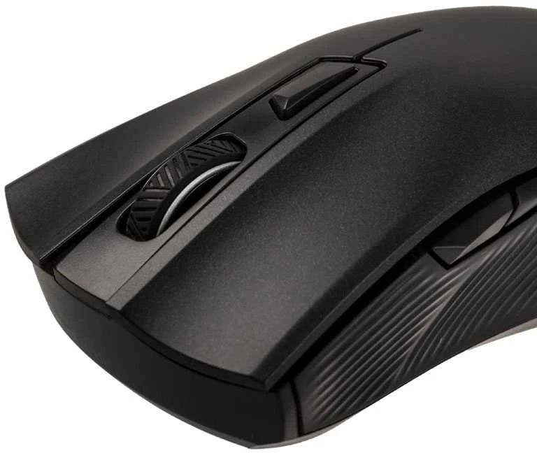ASUS ROG Strix Carry kompiuterinė pelė RF belaidis + „Bluetooth“ Optinis 7200 DPI dešinei rankai