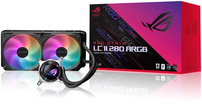 Aušintuvas Asus ROG STRIX LC II 280 ARGB