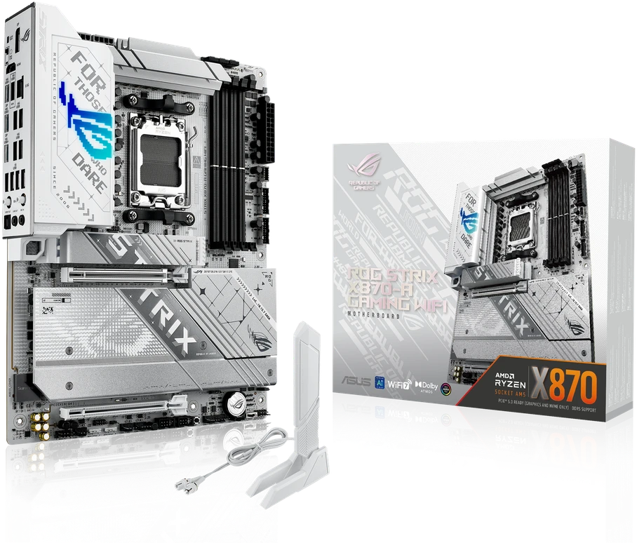 Pagrindinė plokštė Asus ROG STRIX X870-A GAMING WIFI