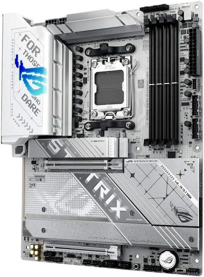 Pagrindinė plokštė Asus ROG STRIX X870-A GAMING WIFI