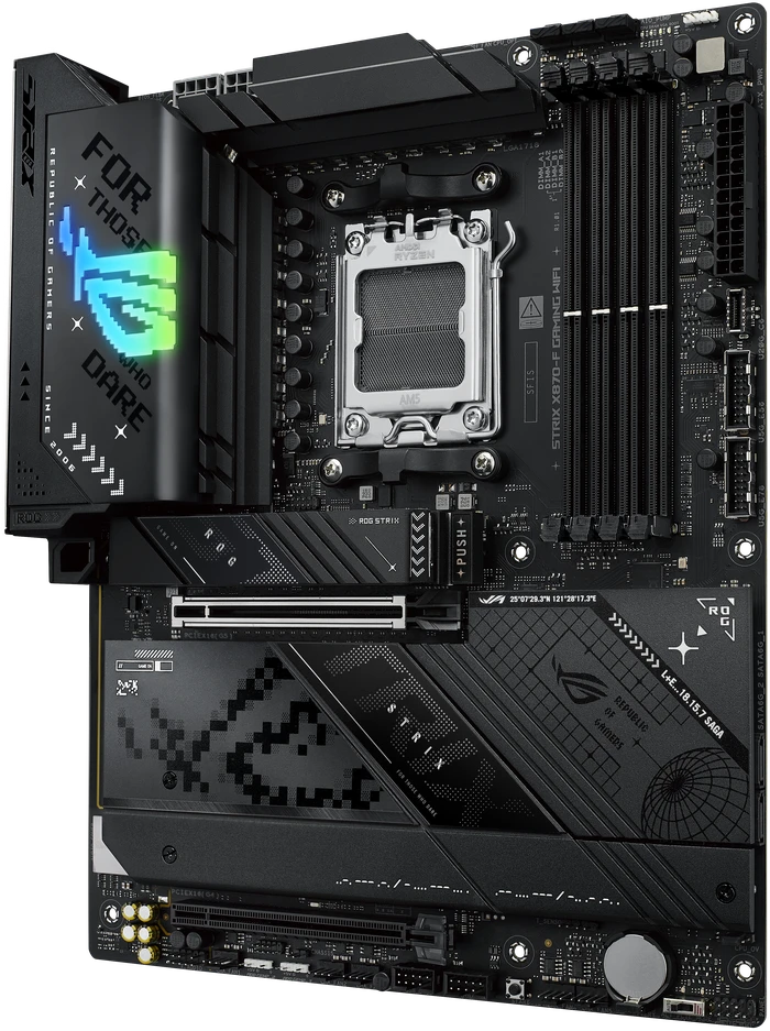Pagrindinė plokštė Asus ROG STRIX X870-F GAMING WIFI