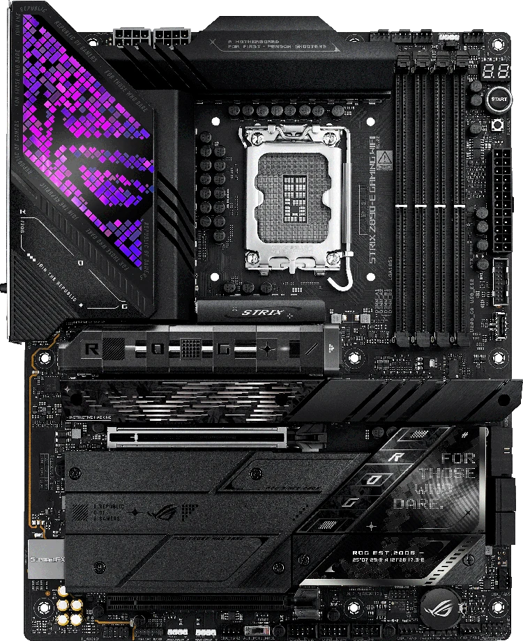 Pagrindinė plokštė ASUS ROG STRIX Z890-E GAMING WIFI LGA1851 DDR5 ATX MB