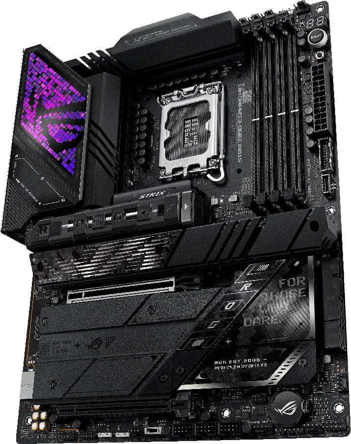 Pagrindinė plokštė ASUS ROG STRIX Z890-E GAMING WIFI LGA1851 DDR5 ATX MB