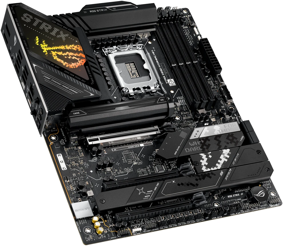 Pagrindinė plokštė MB ASUS ROG STRIX Z890-H GAMING WIFI (Intel.1851.DDR5.ATX)