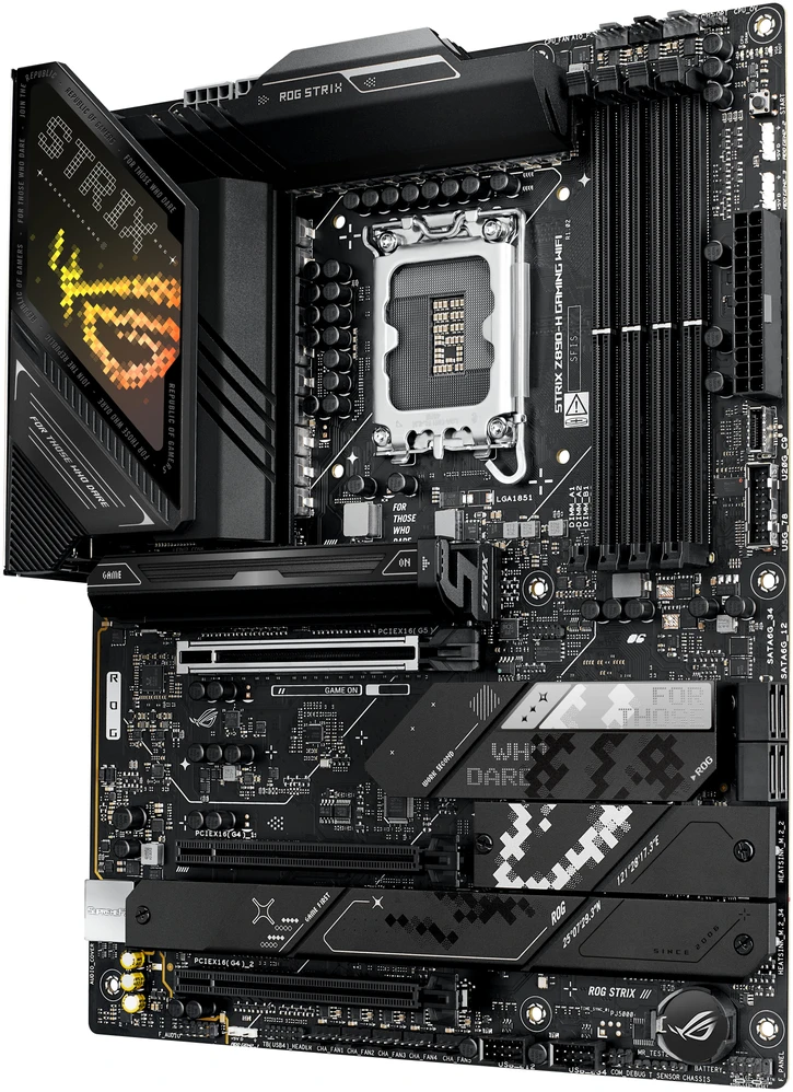 Pagrindinė plokštė MB ASUS ROG STRIX Z890-H GAMING WIFI (Intel.1851.DDR5.ATX)