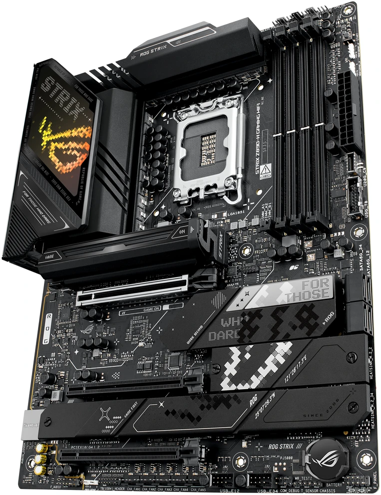 Pagrindinė plokštė MB ASUS ROG STRIX Z890-H GAMING WIFI (Intel.1851.DDR5.ATX)
