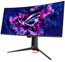 ASUS ROG Swift OLED PG34WCDN computer monitorius 86.4 cm (34") 3440 x 1440 pikselių Wide Quad HD QD-OLED Juodas