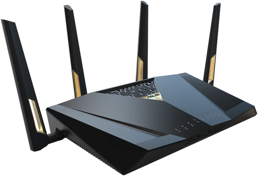 Belaidis maršrutizatorius Asus RT-BE88U, Wi-Fi 7 (802.11be), BE7200 (dvijuostis), 2x 10G, 4x 2.5G, AiMesh, VPN