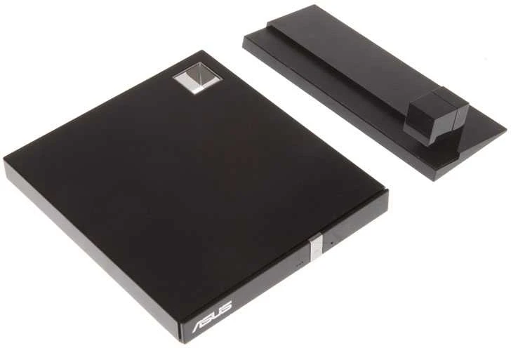 ASUS SBC-06D2X-U Išorinis plonas Blu-ray skaitymo diskas, Juodas, BDXL palaikymas, 6X Blu-ray skaitymo greitis, USB 2.0 Asus