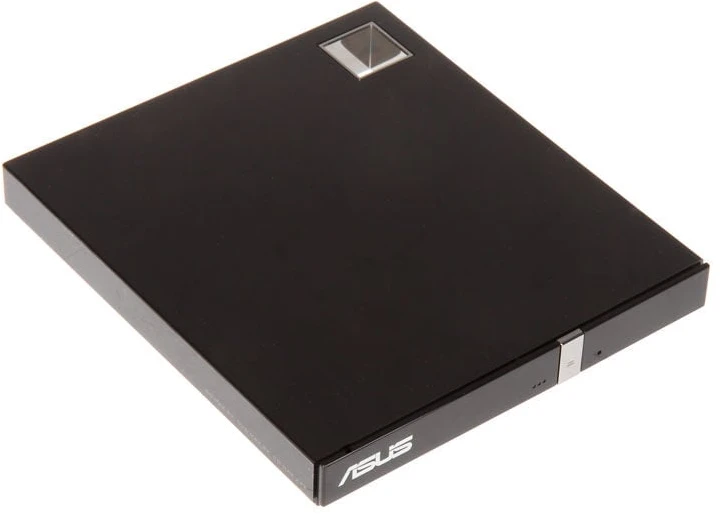 ASUS SBC-06D2X-U Išorinis plonas Blu-ray skaitymo diskas, Juodas, BDXL palaikymas, 6X Blu-ray skaitymo greitis, USB 2.0 Asus