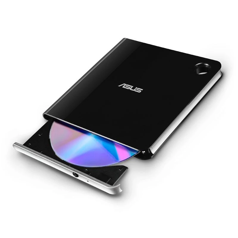 Asus | Sąsaja USB 3.1 Gen 1 | CD skaitymo greitis 24 x | CD įrašymo greitis 24 x | Juodas | Itin plonas nešiojamasis USB 3.1 Gen 1 Blu-ray įrašymo įrenginys su M-DISC palaikymu, kad būtų galima kurti atsargines duomenų kopijas visą gyvenimą, suderinamas su C ir A tipo USB, skirtu tiek Windows, tiek Mac OS.