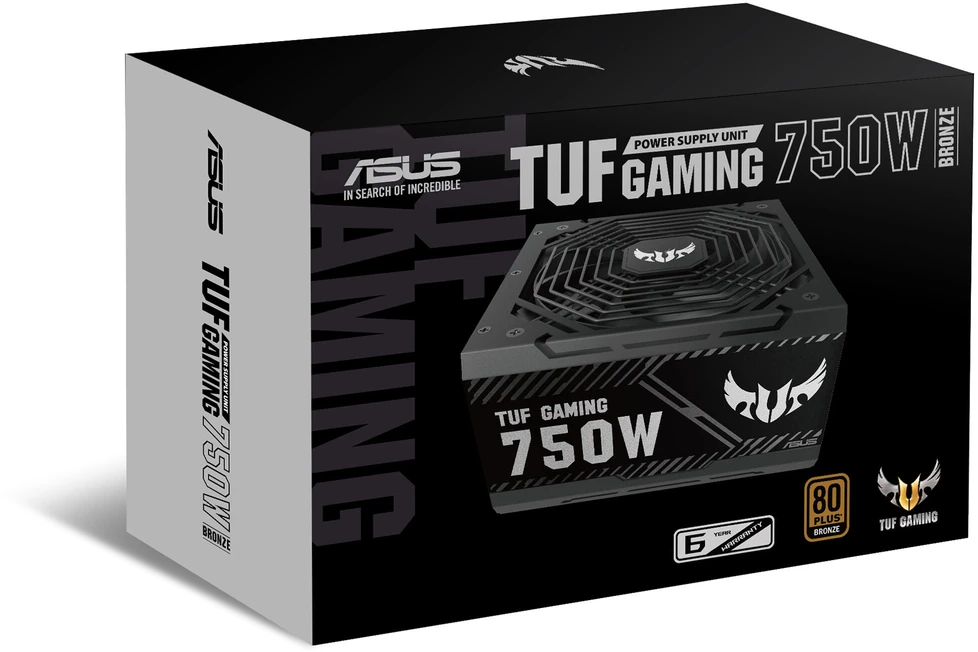 Matinimo blokas ASUS|750 Watts/80 PLUS BRONZE/TUF-GAMING-750B