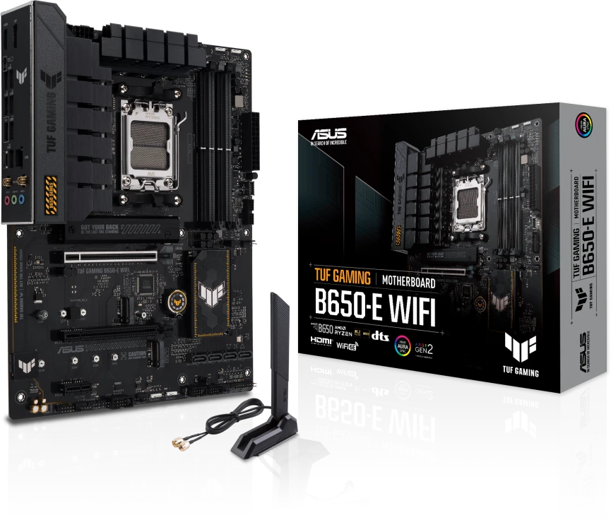 Pagrindinė plokštė ASUS TUF GAMING B650-E WIFI