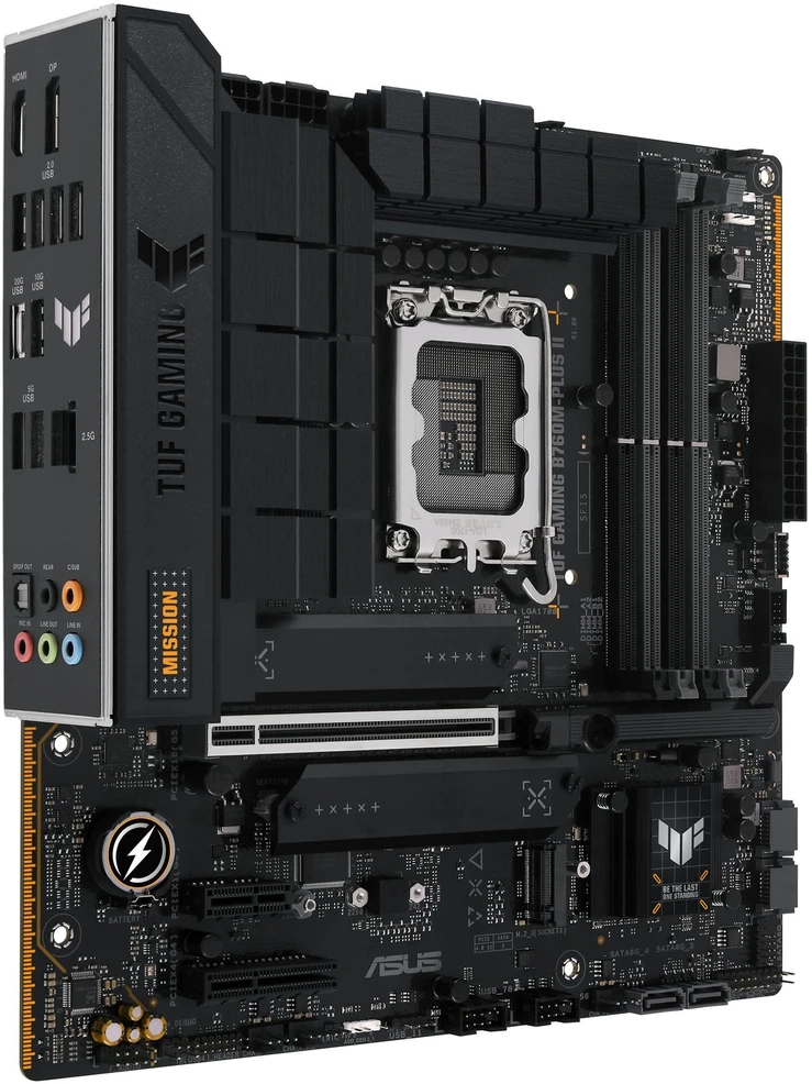 Pagrindinė plokštė ASUS TUF Gaming B760M-PLUS II