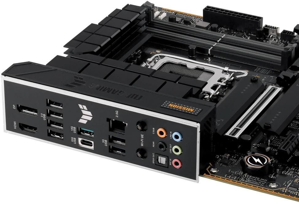 Pagrindinė plokštė ASUS TUF Gaming B760M-PLUS WIFI II