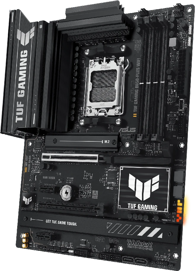 Pagrindinė plokštė ASUS TUF GAMING B850-PLUS WIFI AMD B850 Socket AM5 ATX