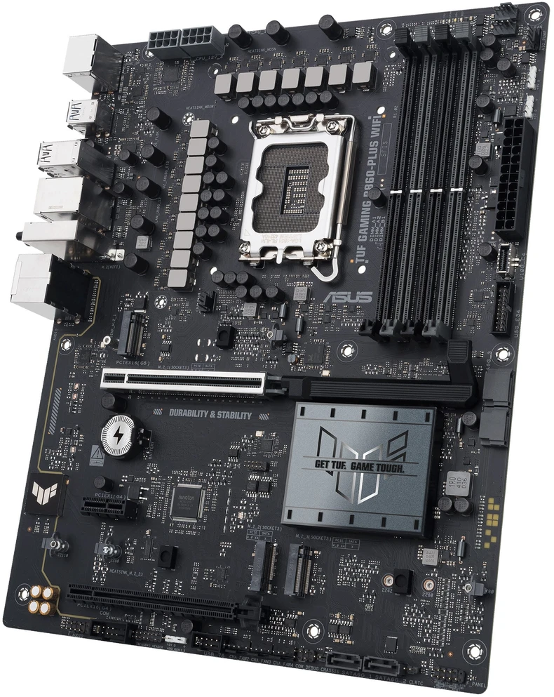 ASUS TUF GAMING B860-PLUS WIFI Intel B860 LGA 1851 (Socket V1) ATX pagrindinė plokštė