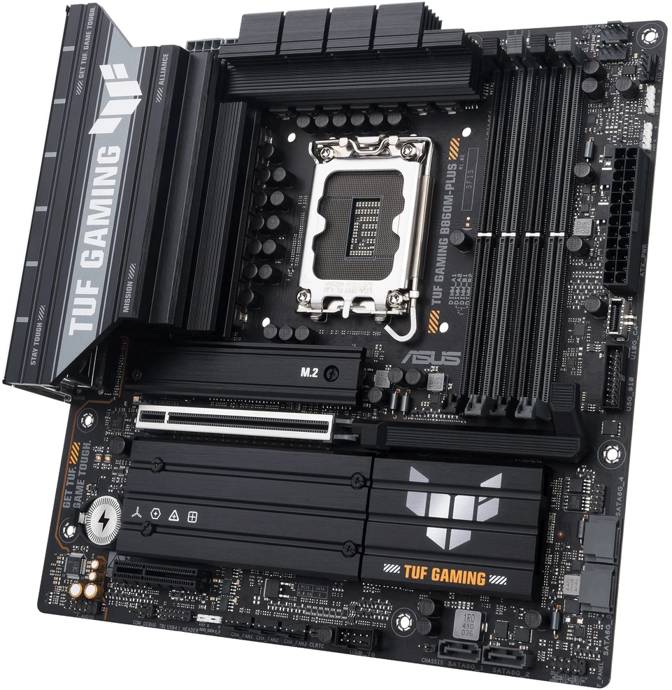 Pagrindinė plokštė ASUS TUF GAMING B860M-PLUS