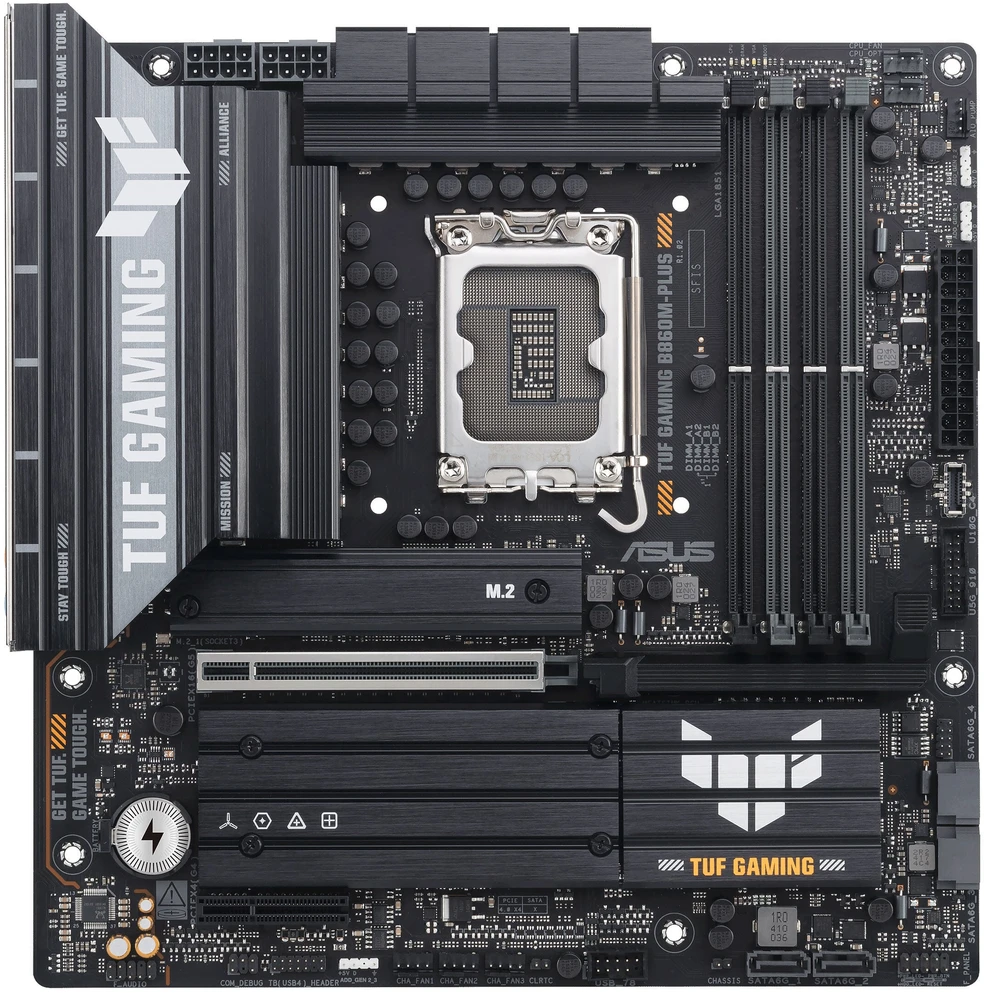 Pagrindinė plokštė ASUS TUF GAMING B860M-PLUS