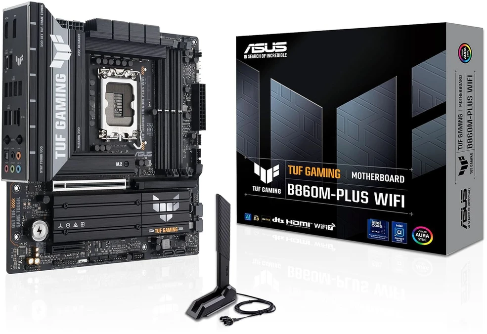 Pagrindinė plokštė ASUS TUF GAMING B860M-PLUS WIFI