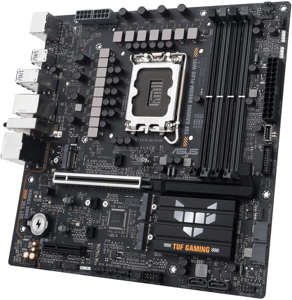 Pagrindinė plokštė ASUS TUF GAMING B860M-PLUS WIFI