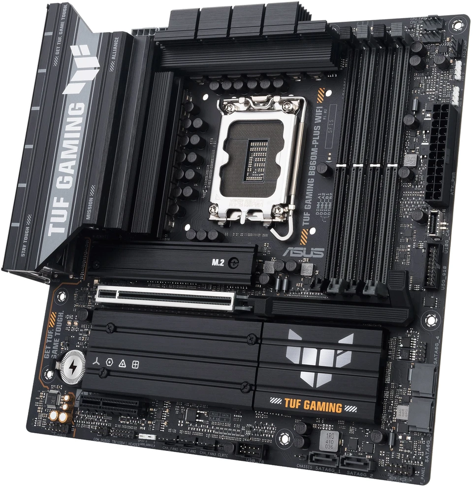 Pagrindinė plokštė ASUS TUF GAMING B860M-PLUS WIFI