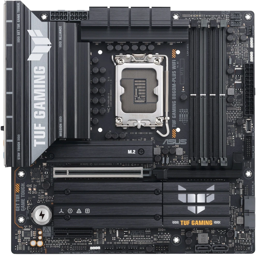 Pagrindinė plokštė ASUS TUF GAMING B860M-PLUS WIFI